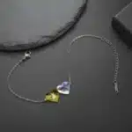 Bracelets couple personnalisés avec photo et coeur 3