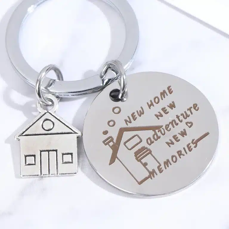 Porte-clés couple nouvelle maison 6