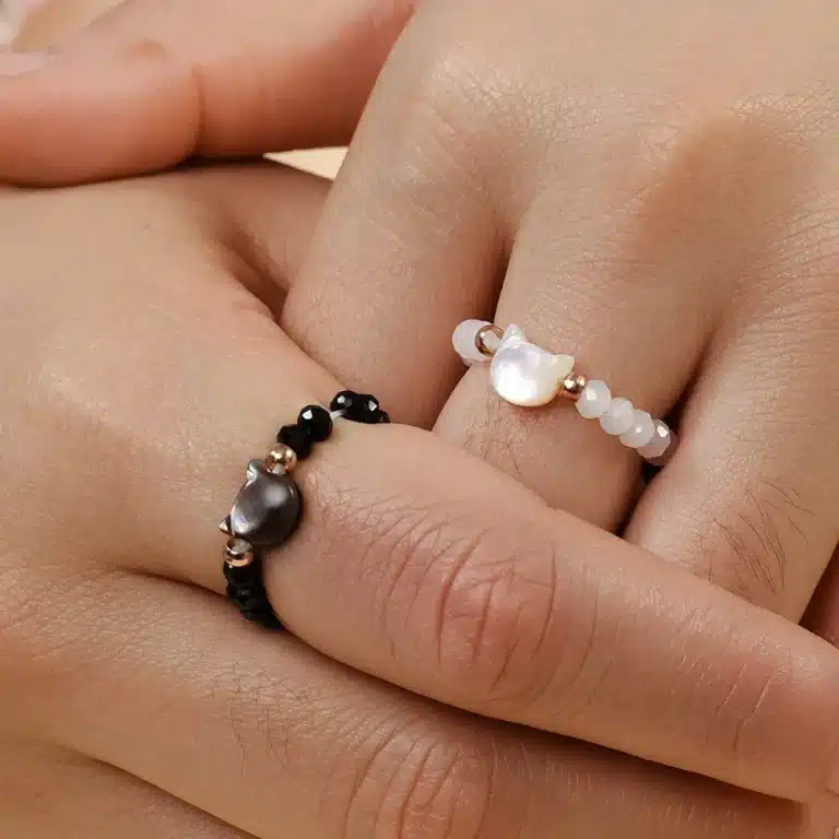 Bague de promesse chaton 1