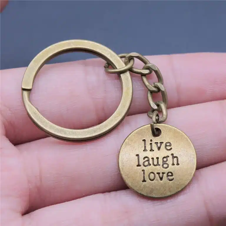 Porte-clé couple vintage citation 7