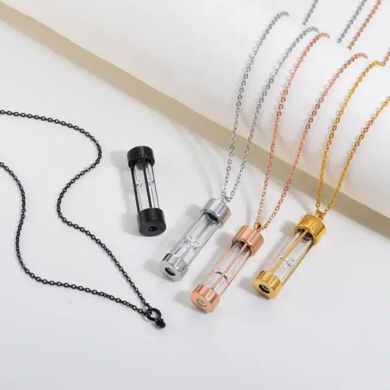 Collier couple sablier 3