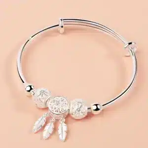 Bracelet couple femme attrape rêves 1