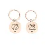 Porte-clés couple promesse 5