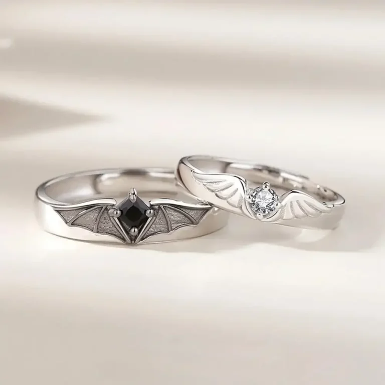 Bague de promesse ange et démon 3