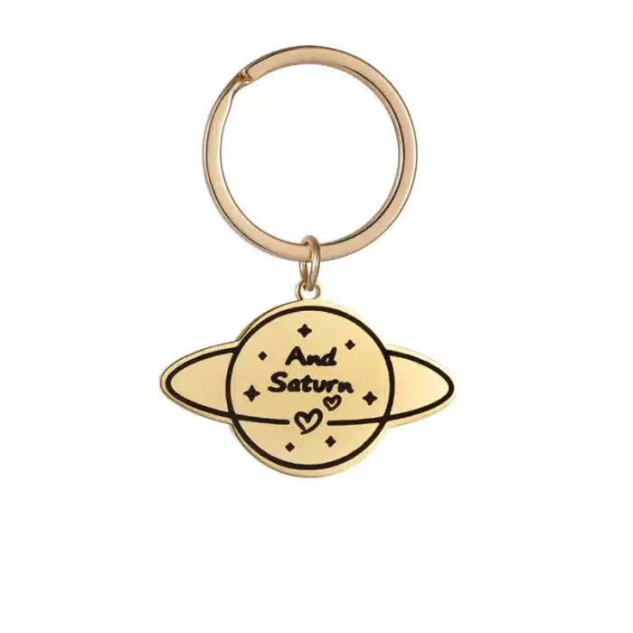 Porte-clés couple love you to the moon 5