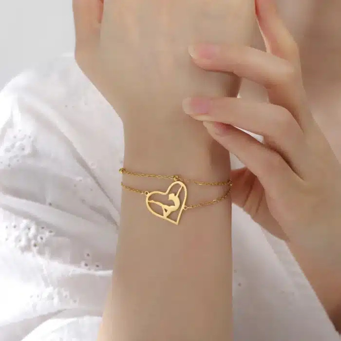 Collier couple femme danseuse 5