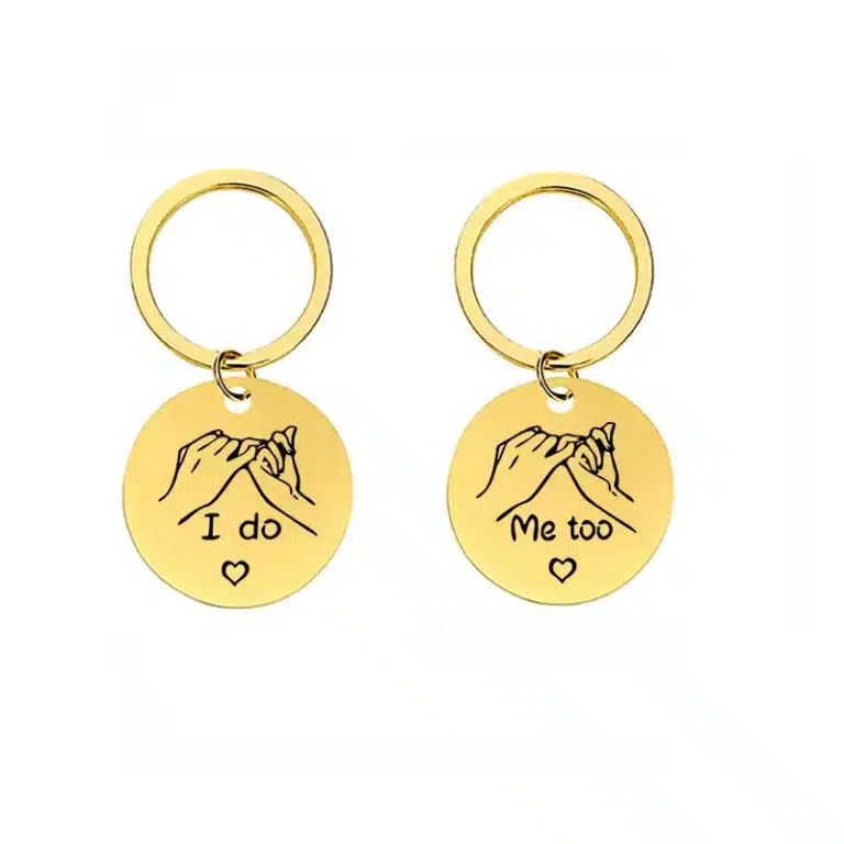 Porte-clés couple promesse 7