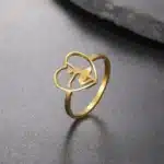 Bague de promesse ballerine femme 1
