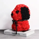 Chien en rose éternelle 3