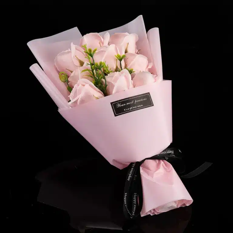 Bouquet 9 roses éternelles 4