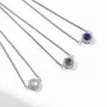 Bracelet femme argent pierre naturelle 4