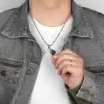 Colliers couple jeu de cartes poker 3