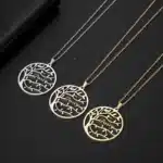 Collier couple personnalisé arbre de vie femme 3