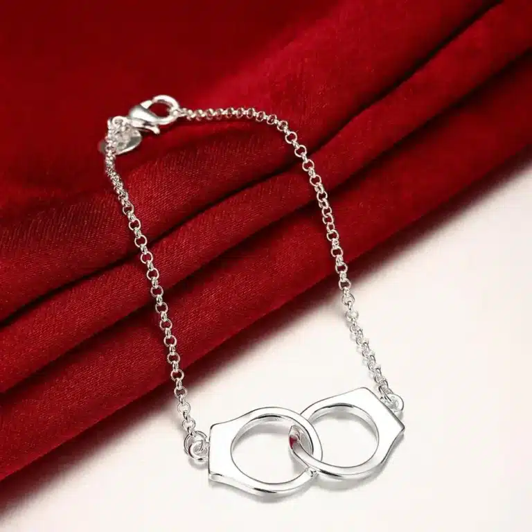 Duo bracelets couple menottes 2