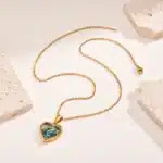 Collier coeur original pour femme 3