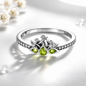 Bague de promesse femme princesse et grenouille
