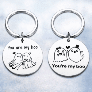 Porte-clés romantique fantôme