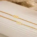 Bracelet femme personnalisé numéro d'ange 3