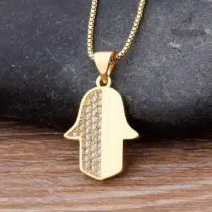 Collier femme main de Hamsa 2