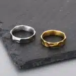 Bagues de couple fines acier inoxydable 3