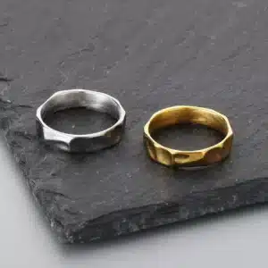 Bagues de couple fines acier inoxydable 3
