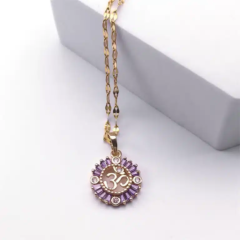 Collier femme yoga 5