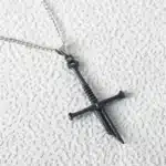Collier couple épée elfique 5