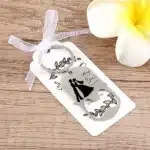 Porte-clés ouvre-bouteille personnalisé mariage 1