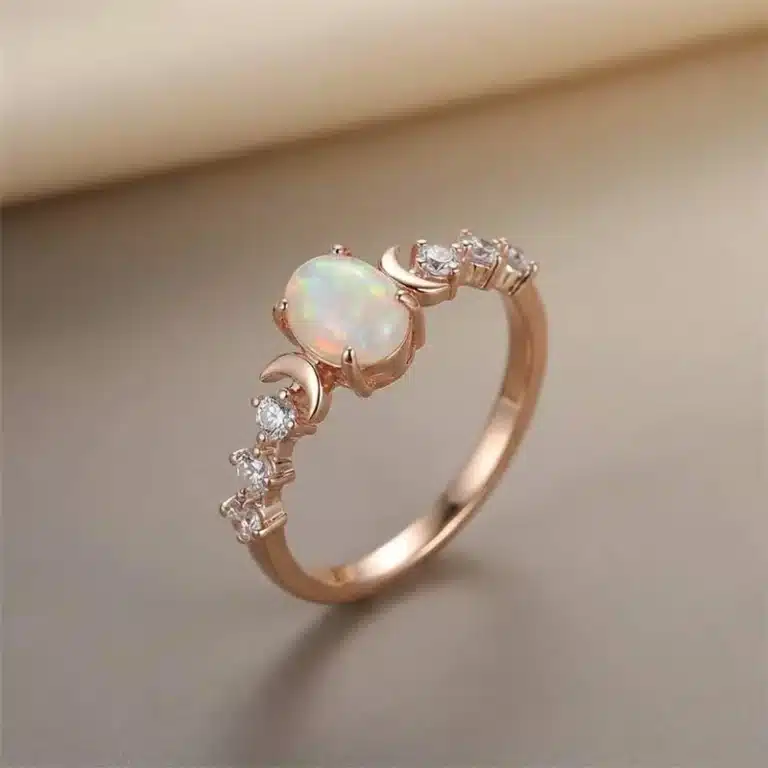 Bagues ovales Vintage en argent Sterling 925 pour femmes, Zircon scintillant, Design brillant soleil lune, bague de fête, bijoux fins de haute qualité 2