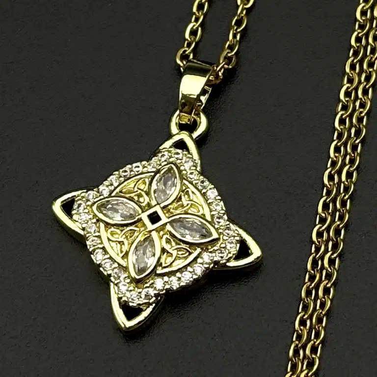 Collier couple celtique porte-bonheur 2