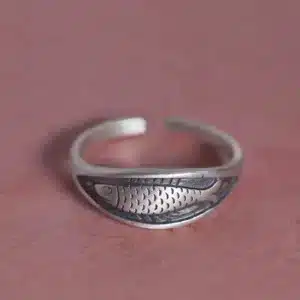 Bague femme poisson vintage 1