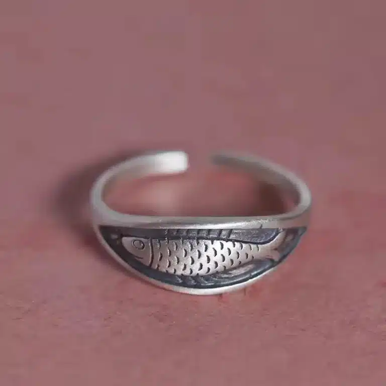 Bague femme poisson vintage 1