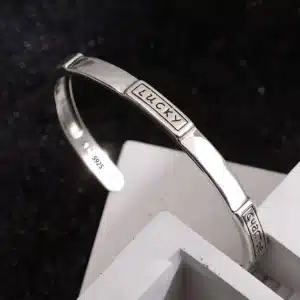 Bracelet jonc porte-bonheur femme 1