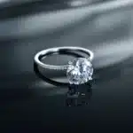 Bague femme solitaire brillant plusieurs couleurs 4