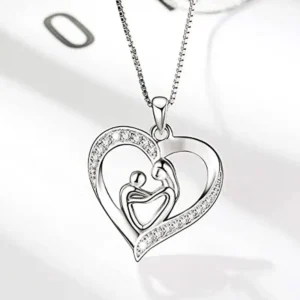 Collier fête des mères maman enfant 1