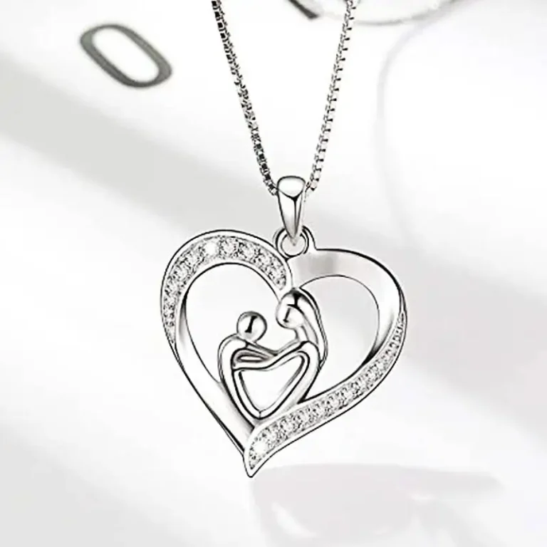 Collier fête des mères maman enfant 1