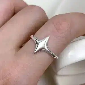 Bague originale femme argent 1