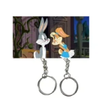 Porte-clés mural couple Bugs Bunny 1