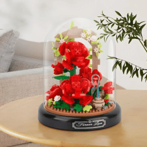 Kit rose éternelle Lego à construire