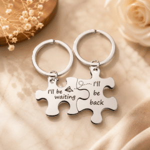 Porte-clés couple distance