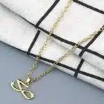 Collier personnalisé lettre coréenne 1