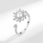Bague femme anti stress royale 2