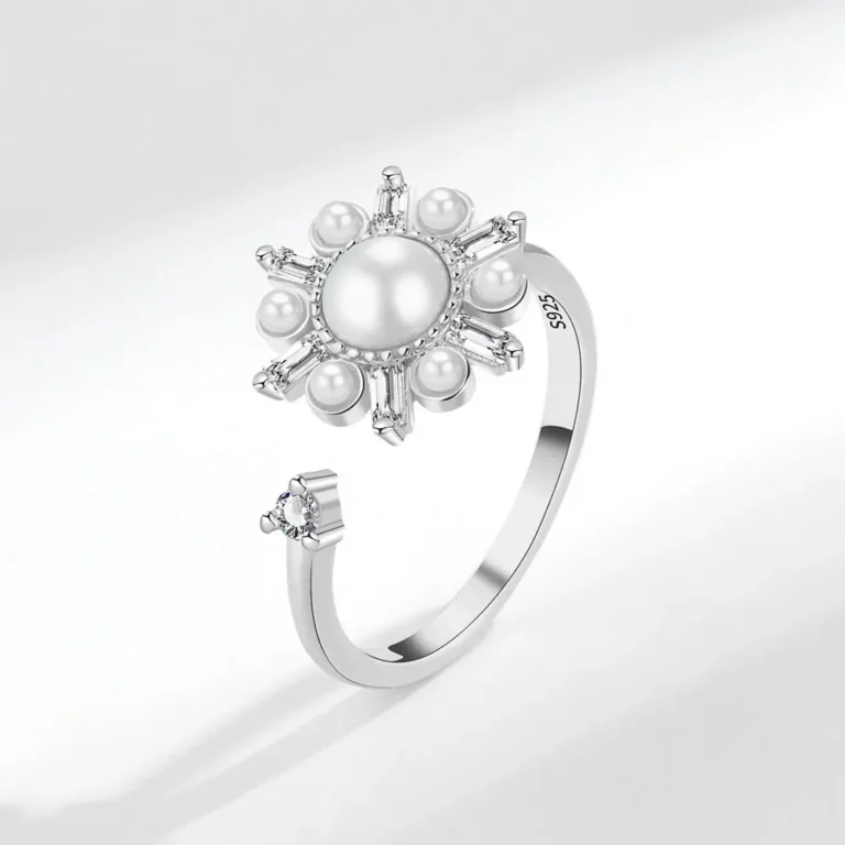 Bague femme anti stress royale 2