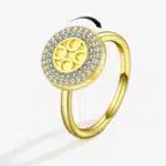 Bague femme anti stress 2