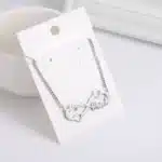 Bracelet femme infini prénoms cœurs 3