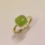 Bague femme impératrice verte 1