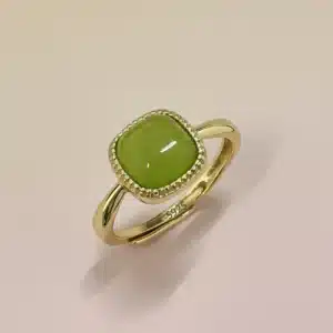 Bague femme impératrice verte 1