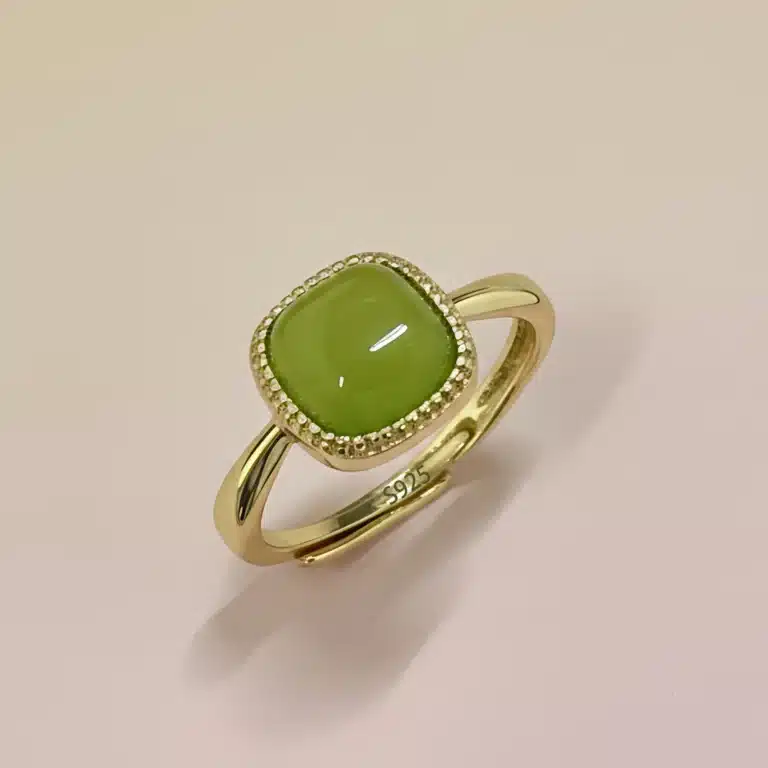 Bague femme impératrice verte 1