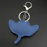 Porte-clés couple raie manta strass 4