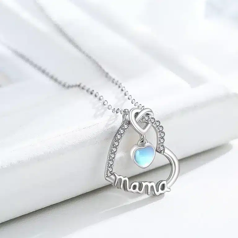 Collier fête des mères maman enfant 1